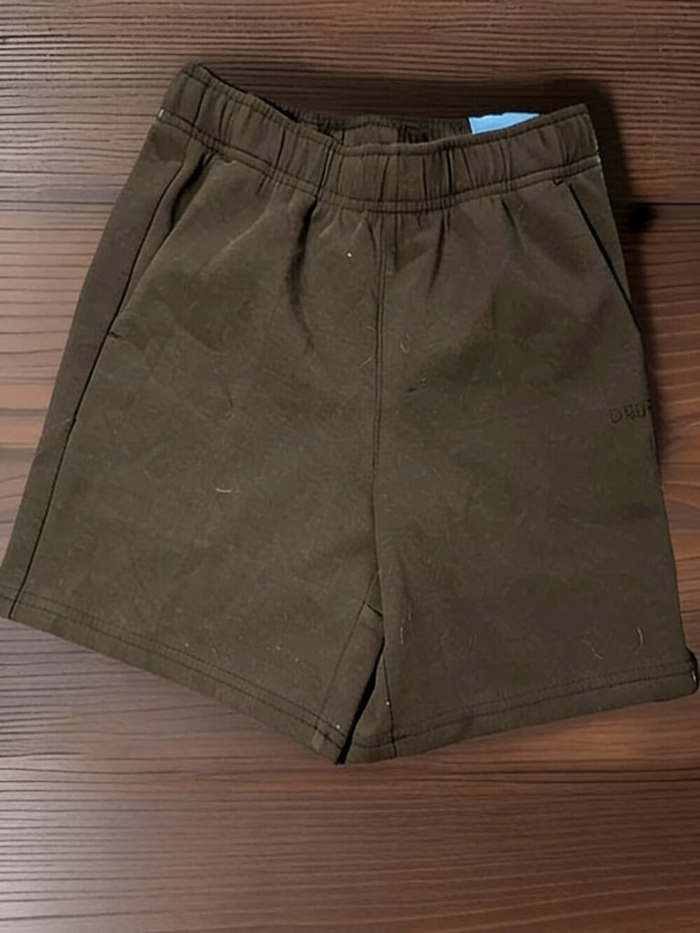 New-DSG Sport Fleece Shorts-Boys Size S-Pure Black